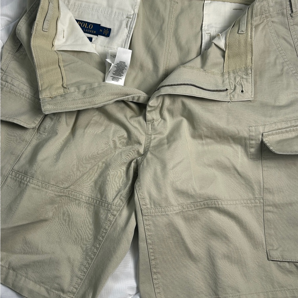 Polo by Ralph Lauren Men's Khaki Cargo Shorts